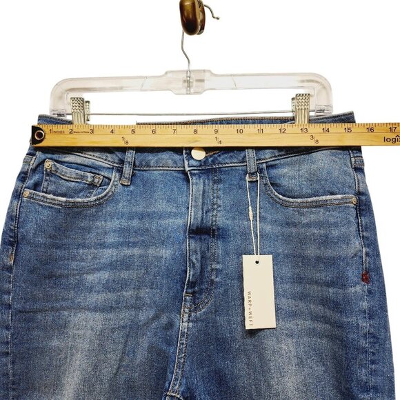 Warp + Weft High-Rise Bootcut Jeans Medium Wash Size 10/30 Womens Denim - Picture 4 of 12